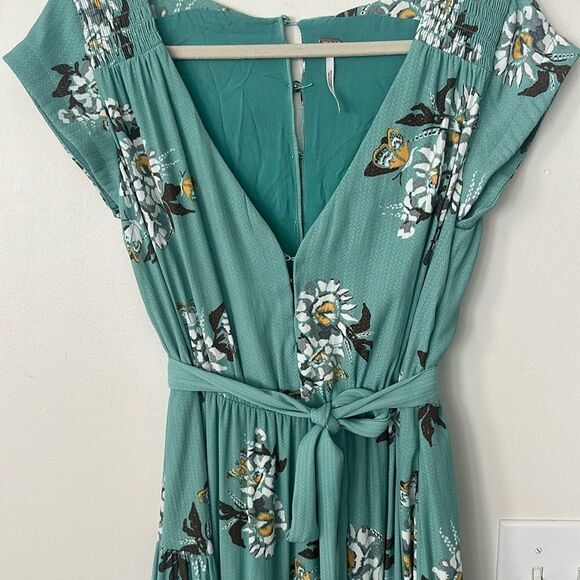 Free People All I Got Printed Maxi Dress 4 - Picture 3 of 9